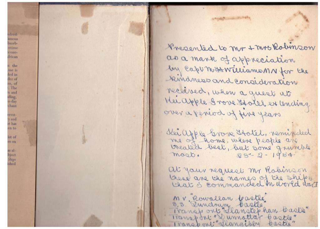 Union-Castle Chronicle, 1853-1953 -- Marischal Murray