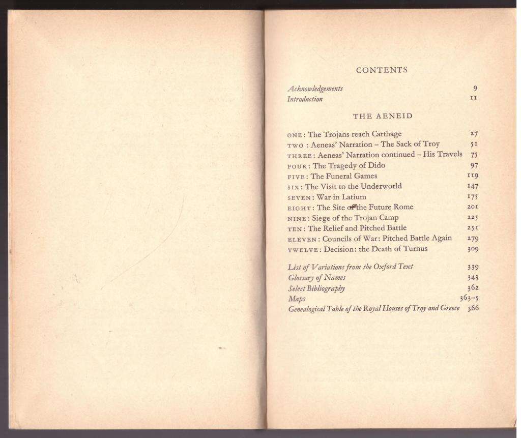 The Aeneid  --  Virgil