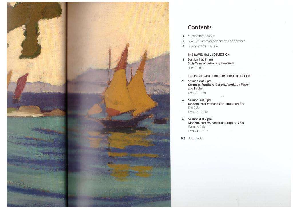 The Professor Leon Strydom Collection and 60 Years of Collecting Linn Ware  - Strauss & Co