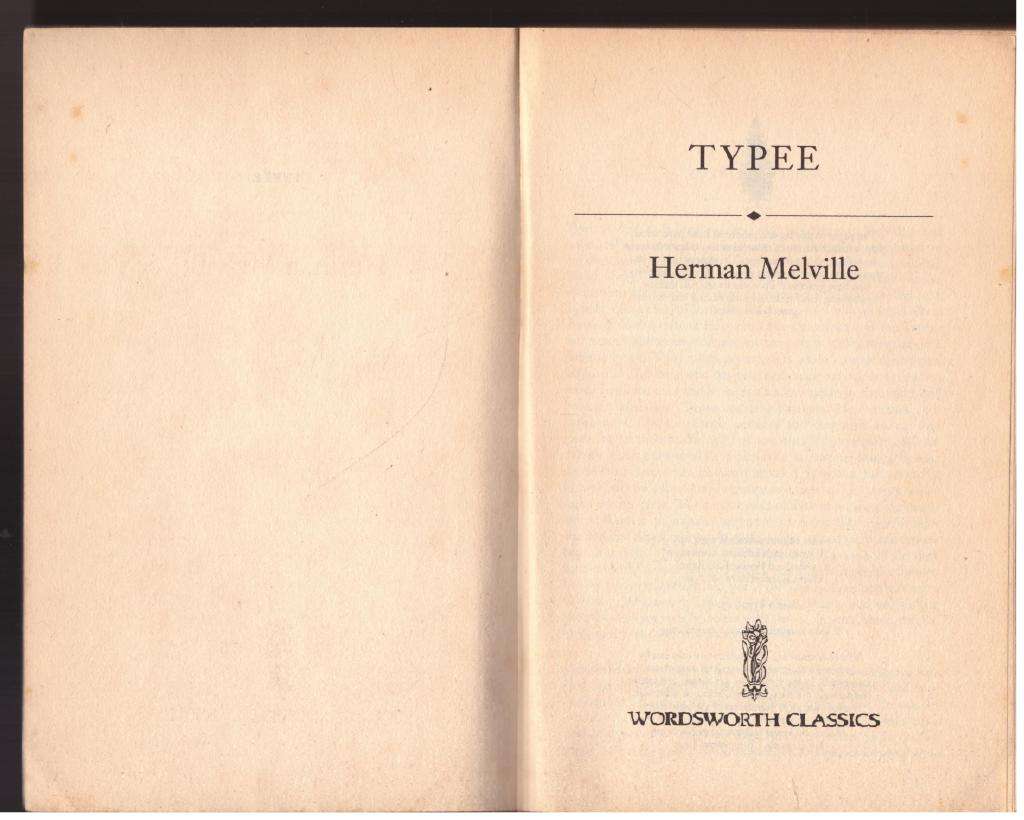 Typee  --  Herman Melville