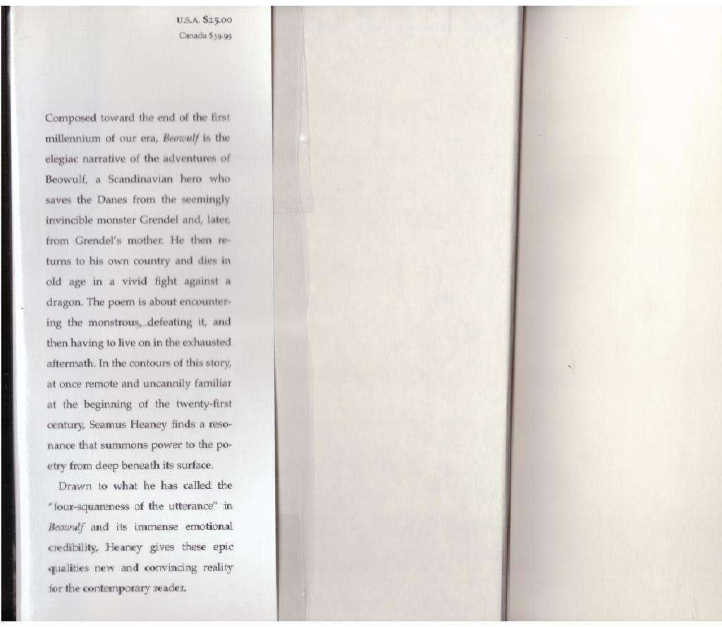 Beowulf  --  Seamus Heaney [Translator]