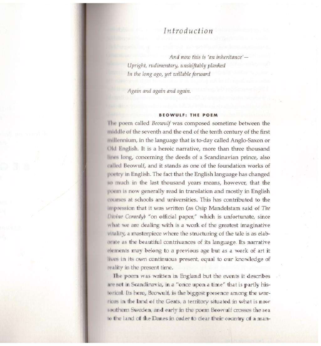 Beowulf  --  Seamus Heaney [Translator]