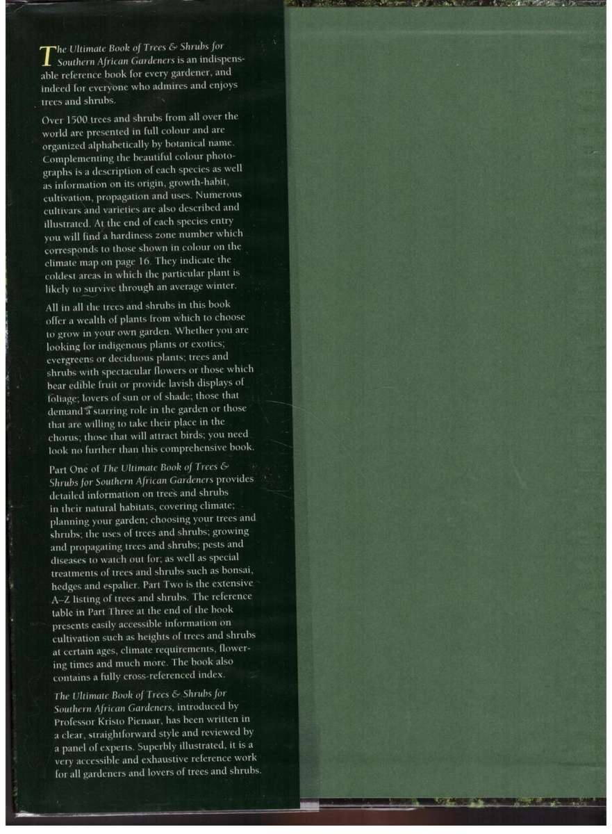 The Ultimate Book of Trees & Shrubs for Southern African Gardeners -- Kristo Pienaar