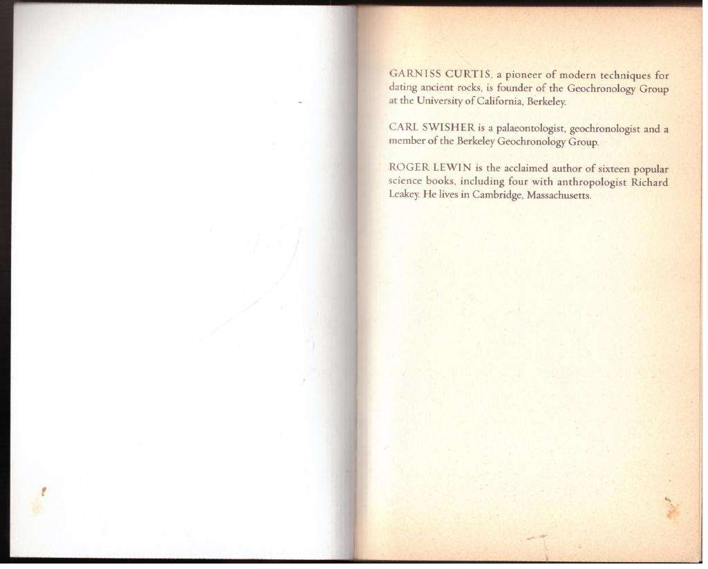 Java Man: How Two Geologists Changed the History of Human Evolution --  Carl C. Swisher