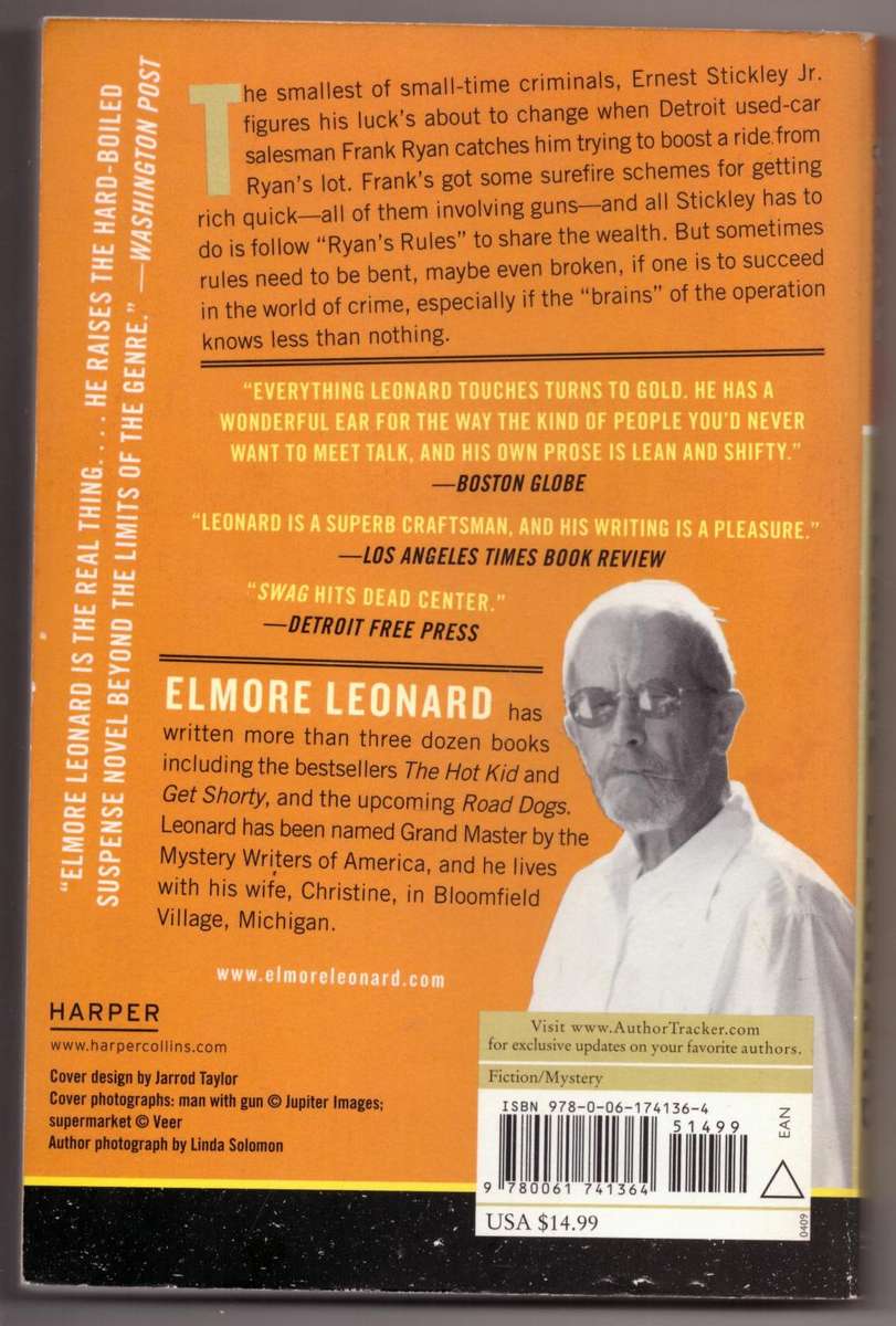 Swag: A Novel  --  Elmore Leonard
