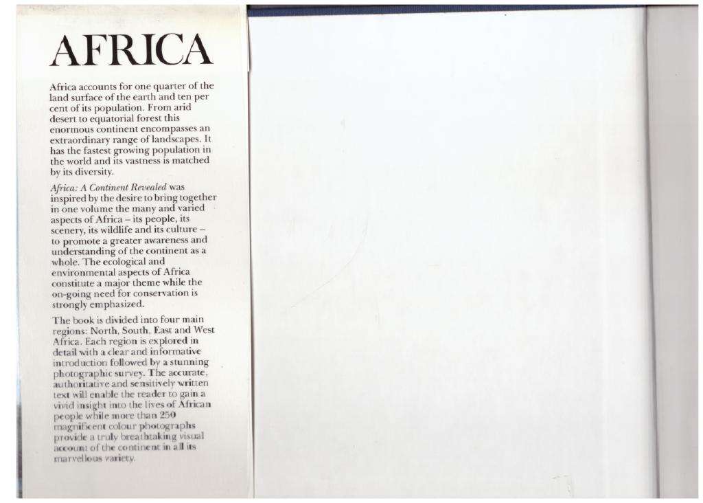 Africa, a Continent Revealed  --  René Gordon