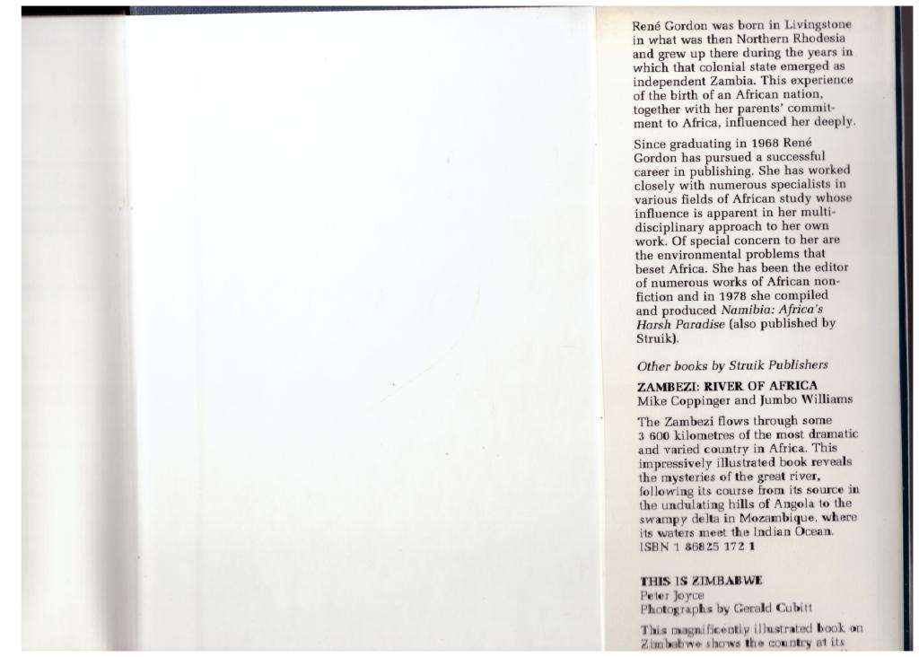 Africa, a Continent Revealed  --  René Gordon