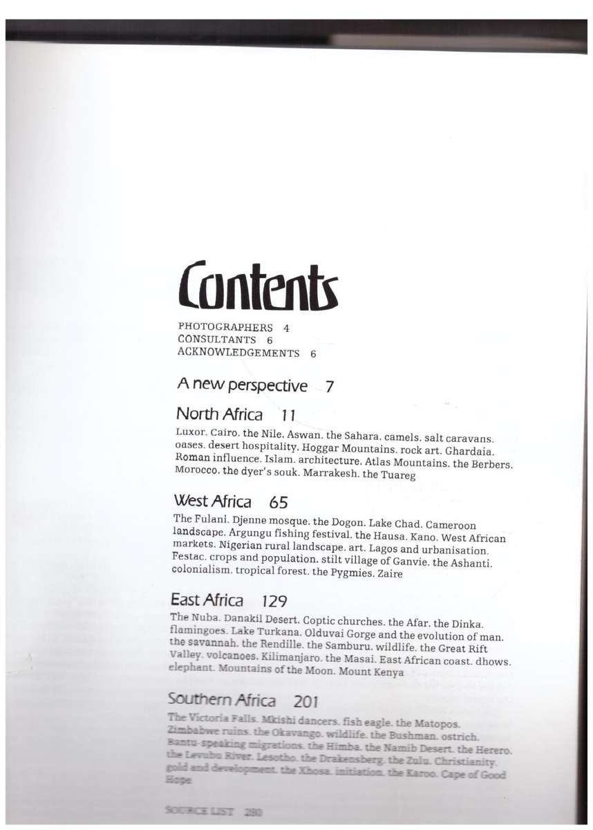 Africa, a Continent Revealed  --  René Gordon