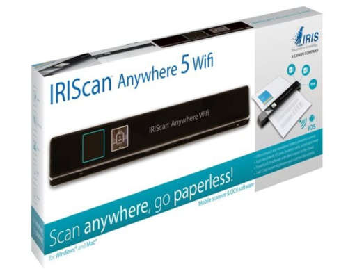 IRIScan Anywhere 5 Wifi Scan Anything Anywhere.No computer needed!Ultra-compact,&portable