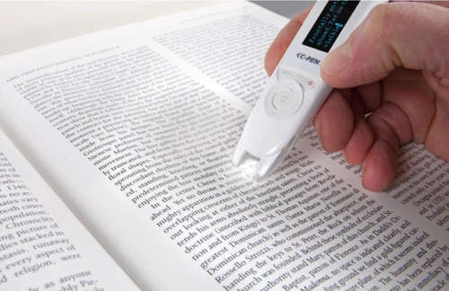 C-Pen Reader Pen  Support Dyslexic children and adults with reading difficulties.