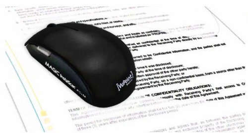 MAGIC InstaScan  mouse SCANNER MOUSE.SCAN WITH NO RESTRICTION IN SIZE.POWERFUL OCR SOFTWARE