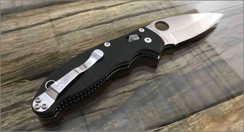 Spyderco C95GP2 Manix 2 Folding Knife Plain Edge (Discontinued)