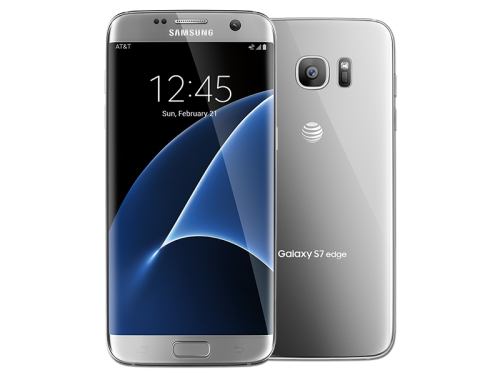 Samsung Galaxy S7 Edge LTE 32GB Silver Titanium with cover, wireless charger and Gear VR headset