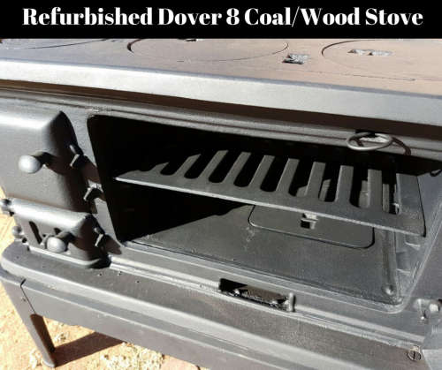 Refurbished Dover 8 Coal/Wood Stove - SCF 002