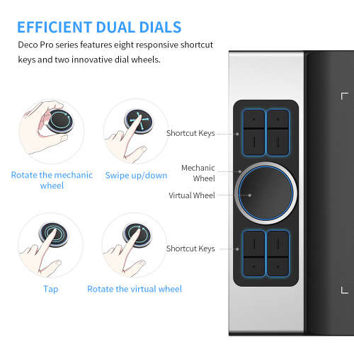 **DEMO** XPPen Deco Pro M Graphics Drawing Tablet