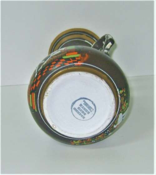 SALE - "GREEK GODS" PAIR OF ORNAMENTAL CERAMIC VASES SIGNED - EXQUISITE FOR DISPLAY - sold as a set.