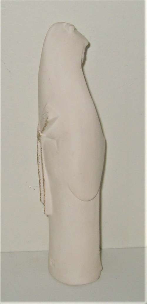 VINTAGE ORIENTAL LADY FIGURINE - HANDPAINTED - SIGNED and STAMPED 19cm