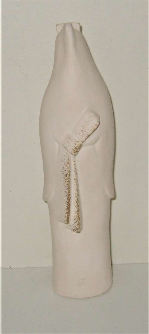 VINTAGE ORIENTAL LADY FIGURINE - HANDPAINTED - SIGNED and STAMPED 19cm