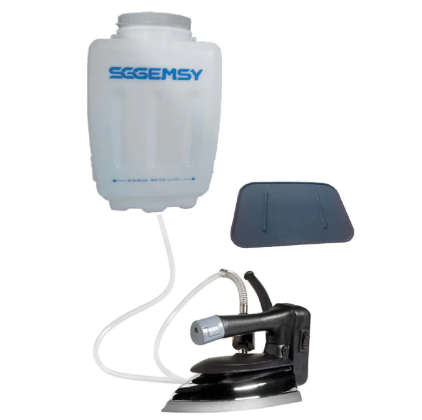 GEMSY GEM520A GRAVITY STEAM IRON WITH BOTTLE