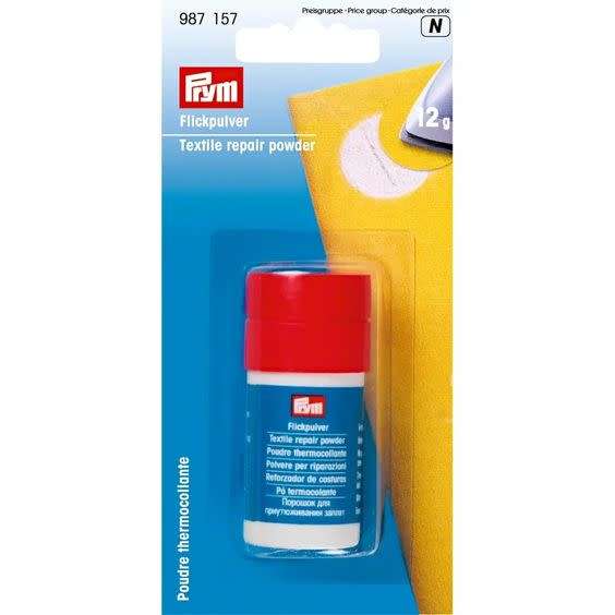 Prym Textile Fabric Material Hemming & Hem repair powder 12g
