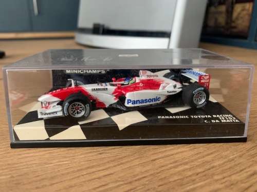 Minichamps F1 Model Car - C Da Matta (Panasonic Toyota Racing TF103)