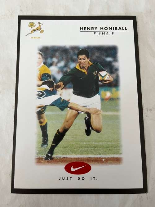 Nike Rugby Card 2000 - Henry Honiball