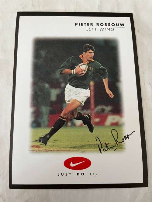 Nike Rugby Card 2000 - Pieter Rossouw