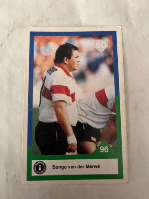 1992 Sportsdeck Card - Bongo van der Merwe nr96