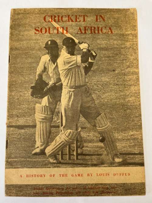 Cricket in South-Africa - 31 Page Supplement (Outspan Magazine 14/12/1956)