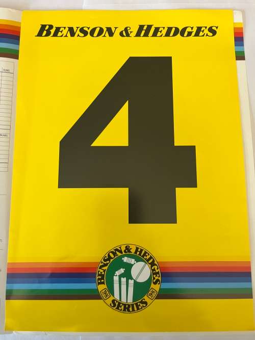 Cricket Programme - 1992/1993 Benson and Hedges Night series FINAL (Transvaal vs Natal)