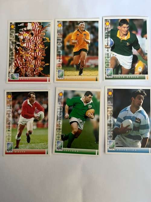1995 Rugby World Cup Rugby Cards