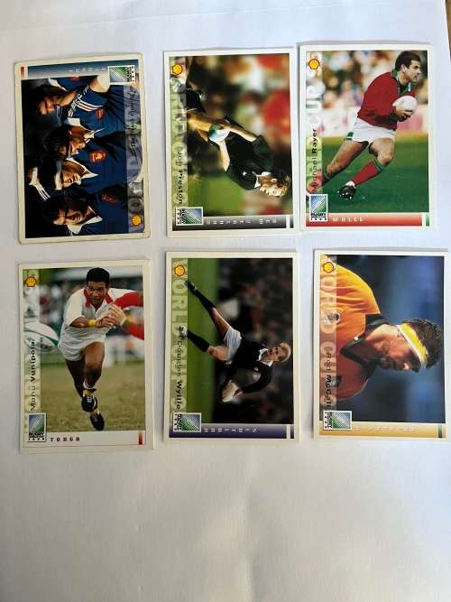 1995 Rugby World Cup Rugby Cards * 6