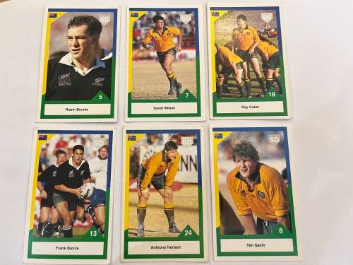 Rugby Cards - 1992 Sportsdeck (Aus/Nz/SA) * 6