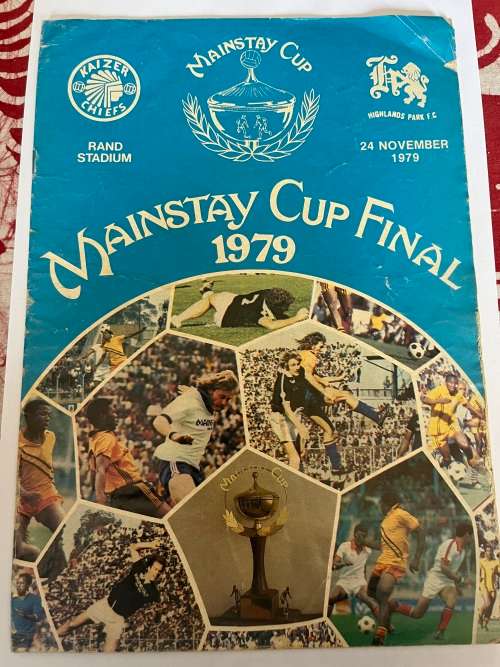 Soccer Programme - 1979 Mainstay Cup FINAL (Chiefs vs Highlands)