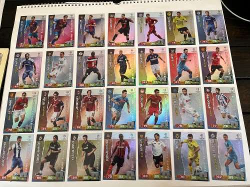 Soccer/Football Cards - Panini 2011/2012 Adrenalyn Uefa Champions League Cards (30 * Foil Fans Fav)