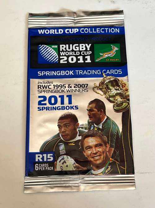 Rugby - 2011 Big Ball Rugby Card Packet (Empty)
