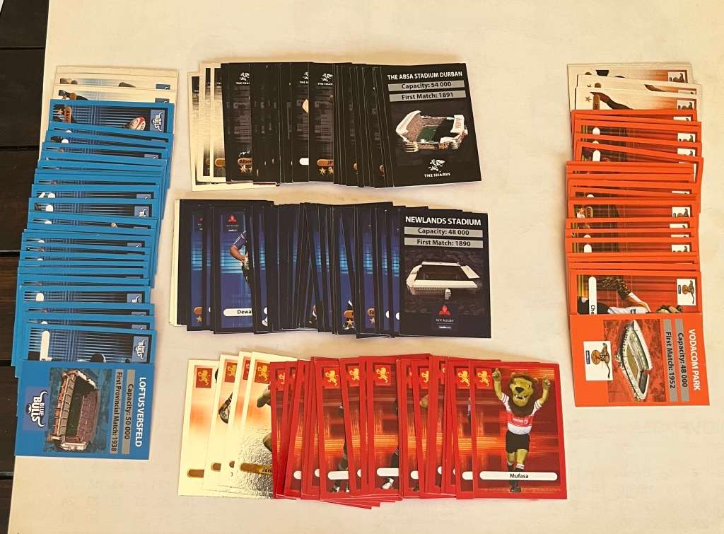 Rugby Cards - Complete 172 card 2009 Big Ball Collection with Foils.