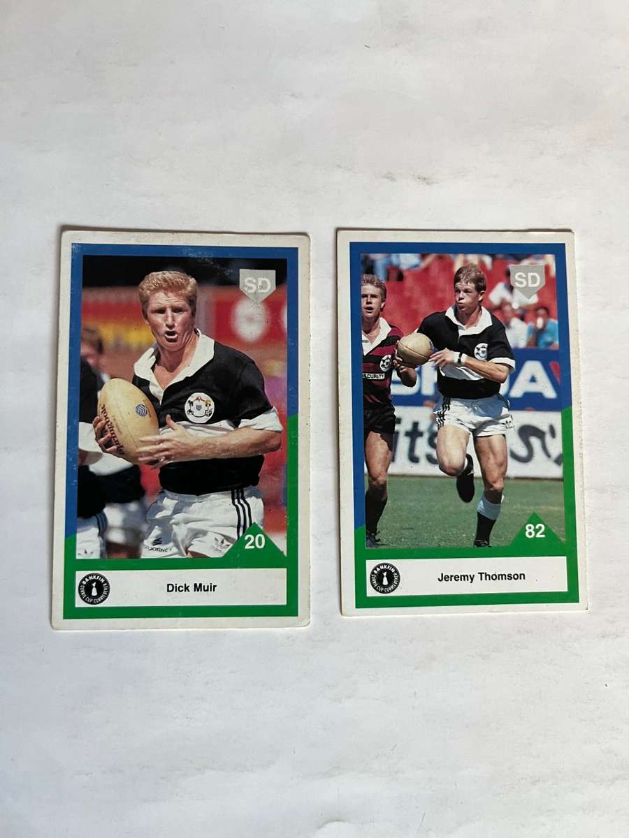 Rugby Cards - 2 * 1992 Sports Deck Rugby Cards