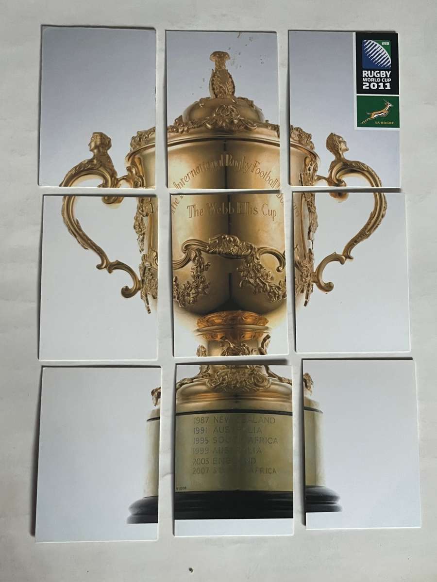 Rugby Cards - 2011 Big Ball World Cup Collage (Card nr 1-9)