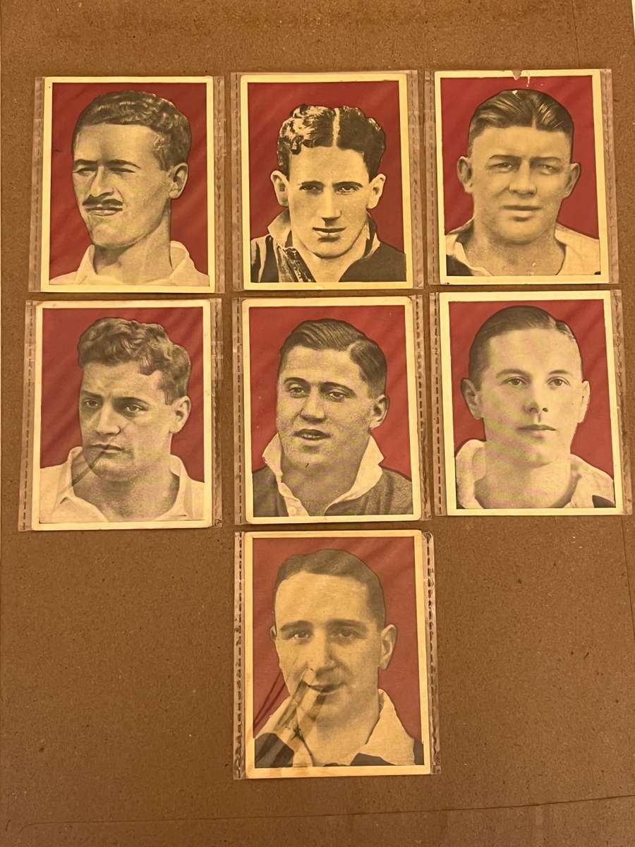 Rugby Cards - 1938 British Lions Tour to South-Africa Rugby Cards * 7