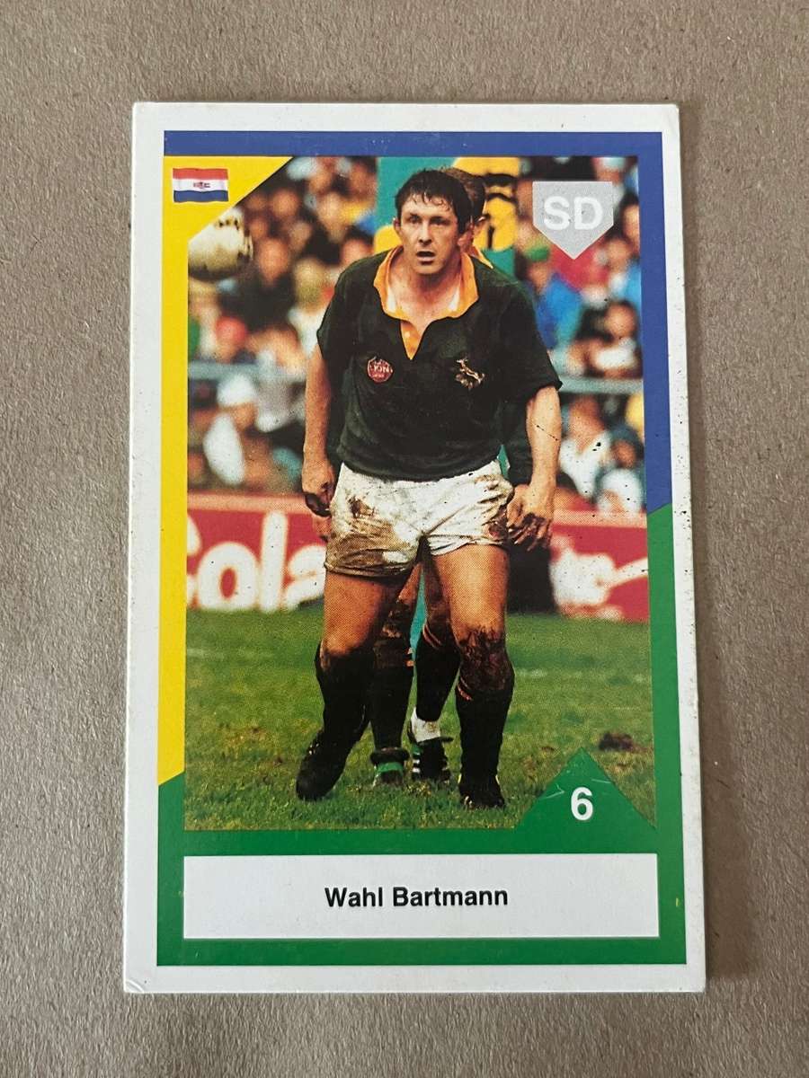 Rugby Card - 1992 Sports Deck Wahl Bartmann