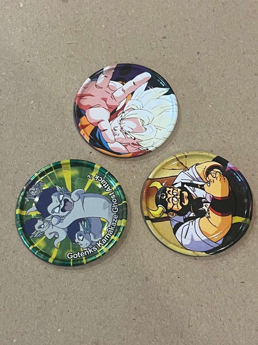 Tazos - Dragonball Z Metal Tazos * 3