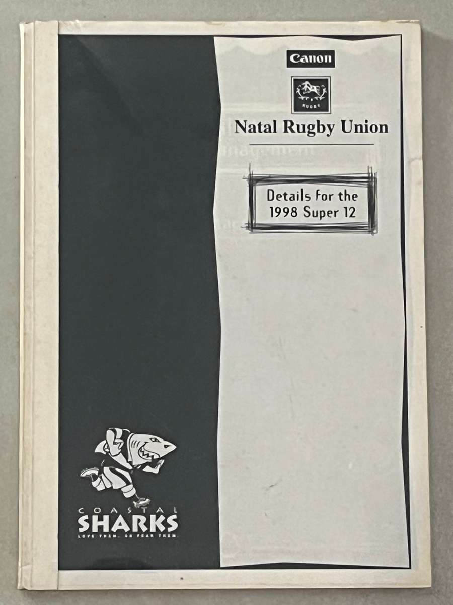 Rugby - Natal Rugby Union : Details for the 1998 Super 12