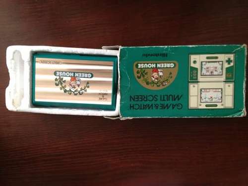 Nintendo Game and Watch - Green house 1983
