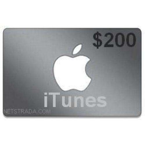 Pre-Loaded $200 USD iTunes Voucher With FREE US ACCOUNT! DELIVERY FASTER THAN SUPERMAN!