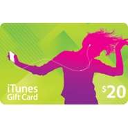 US Itunes Voucher  20 USD!