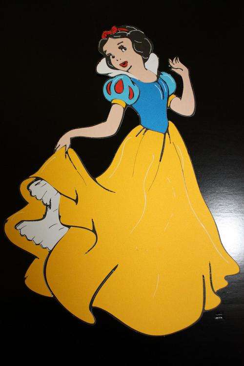 Snow White - paper piecing