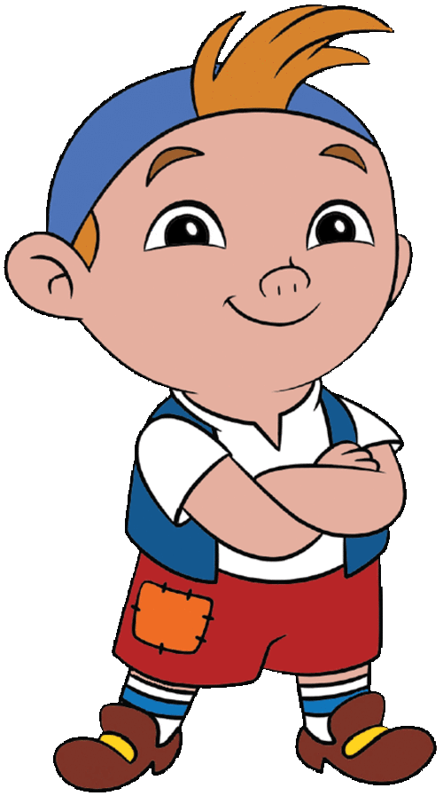 3D layered Jake and the Neverland Pirates - Cubby