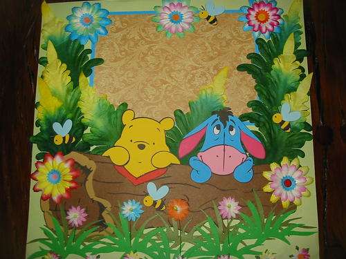 Premade page  - Winnie the Pooh!