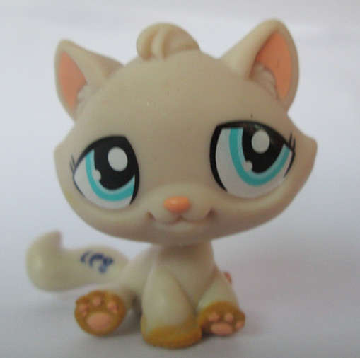 Littlest Petshop - Beige Cat